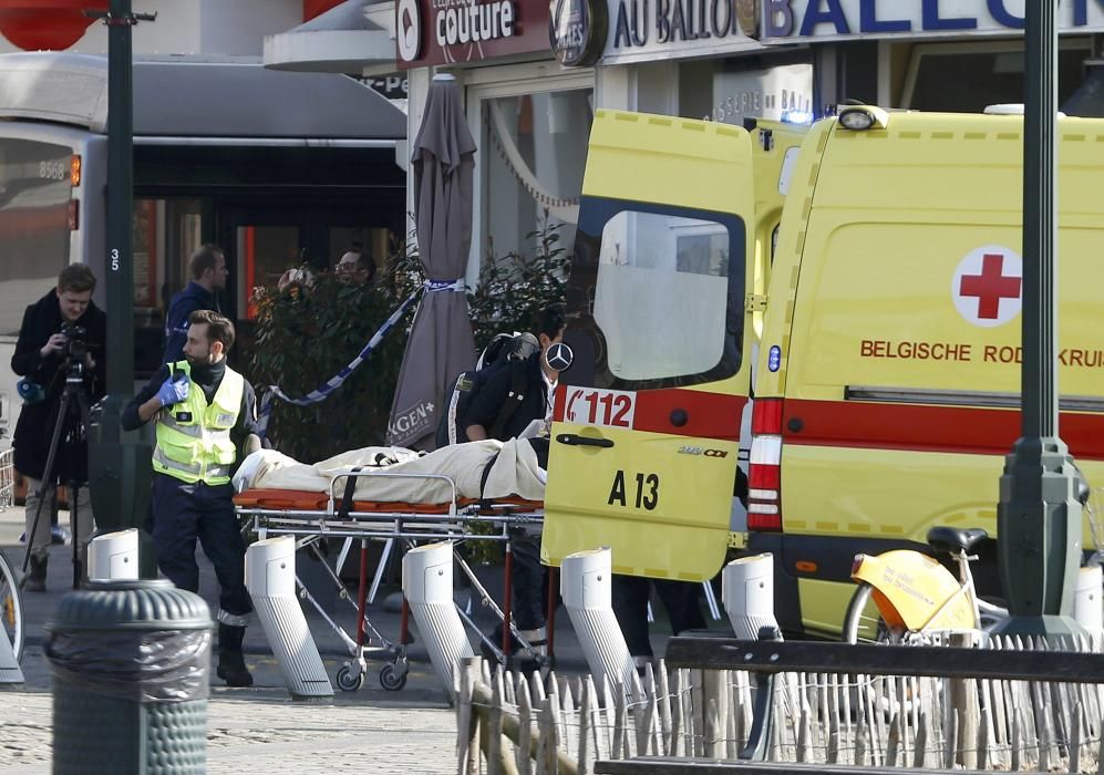 Un agente ha resultado herido durante una operación antiterrorista en Bruselas.