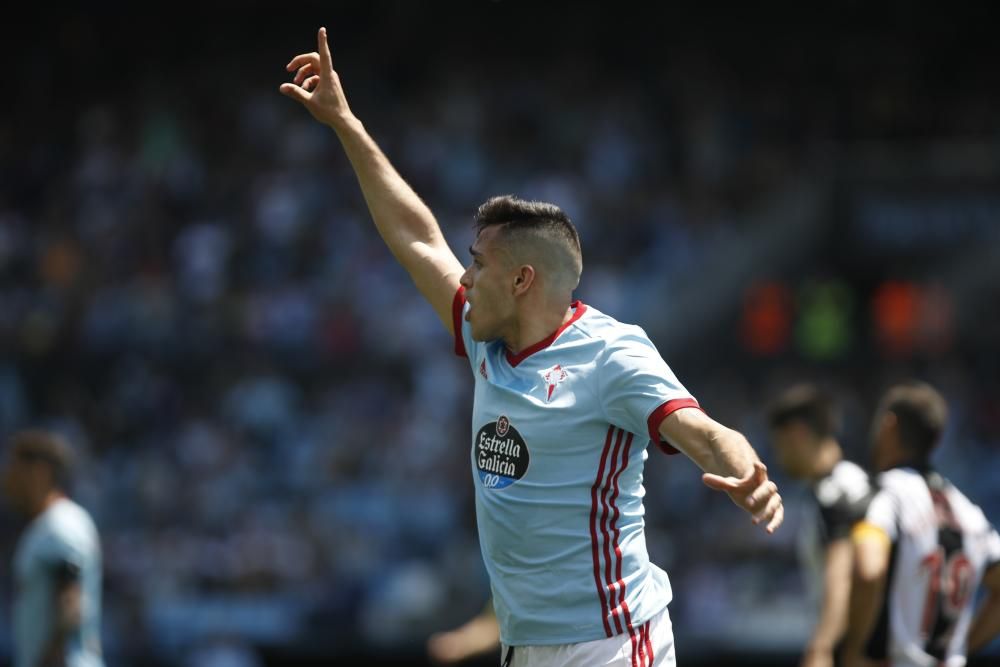 Las fotos del último partido de Liga en Balaídos entre el Celta y el Levante.