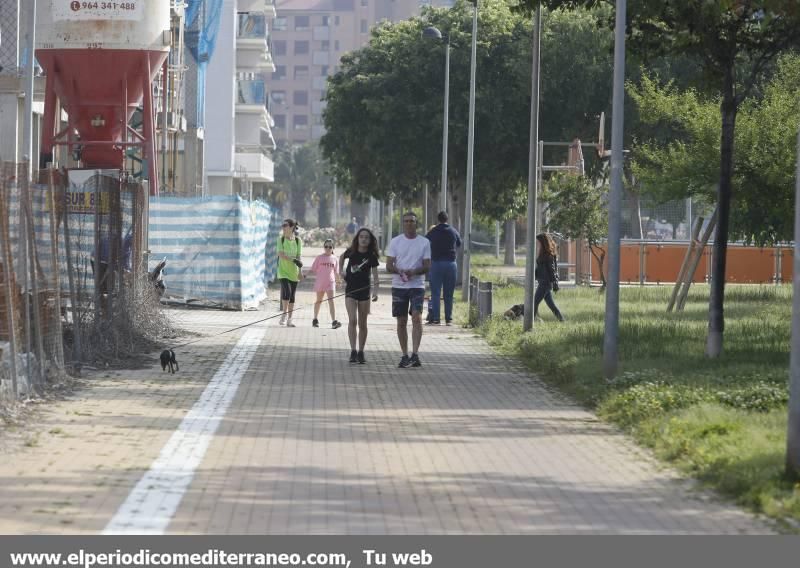 Los niños vuelven a las calles de Castellón