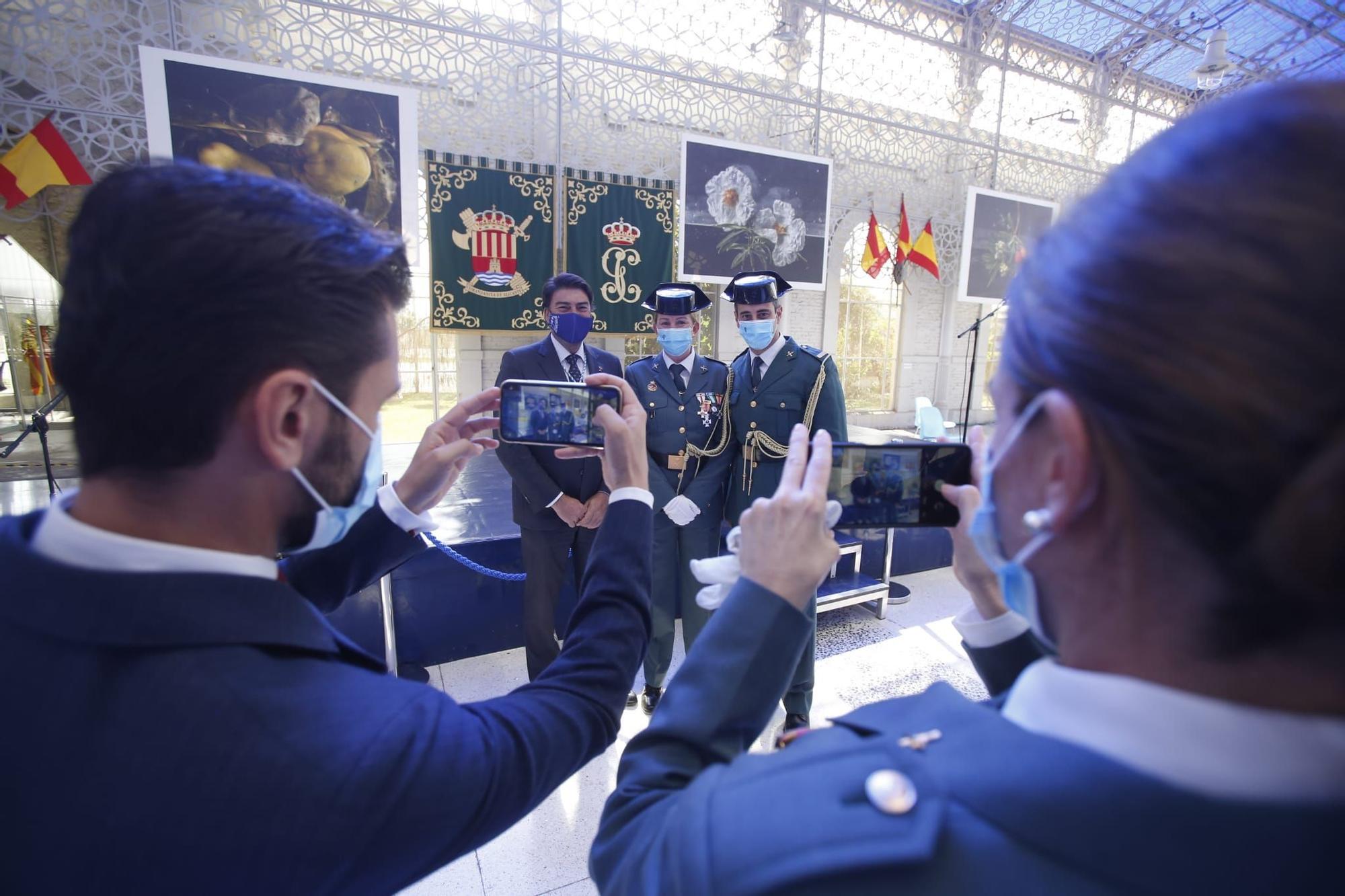 Alicante rinde homenaje a la patrona de la Guardia Civil