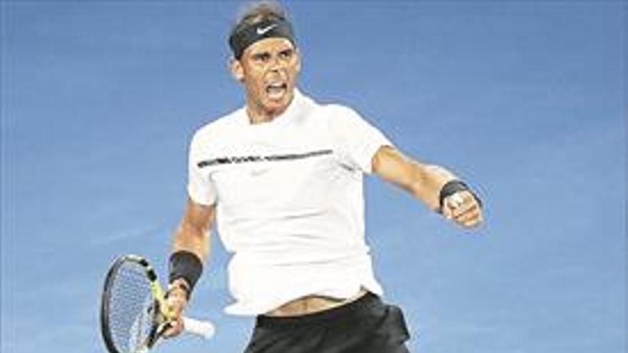 Nadal vuelve un año después a los cuartos de un Grand Slam