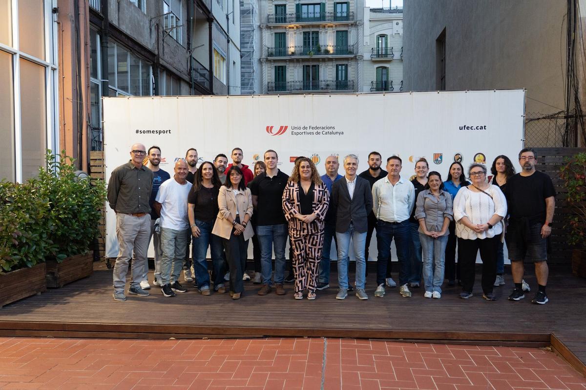 Dimecres es va presentar a la UFEC el primer estudi sobre lesions en el voleibol federat català © FCVb