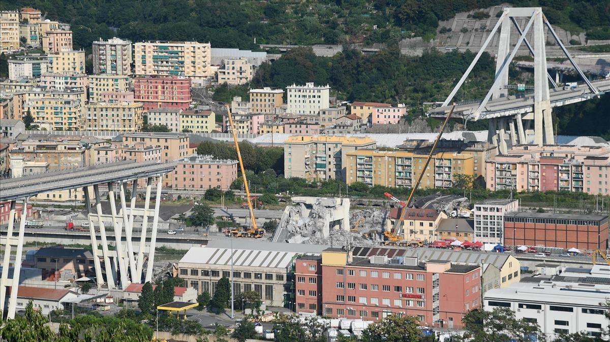 zentauroepp44704512 mrd07  genoa  italy   19 08 2018   a general view showing a 180820163627