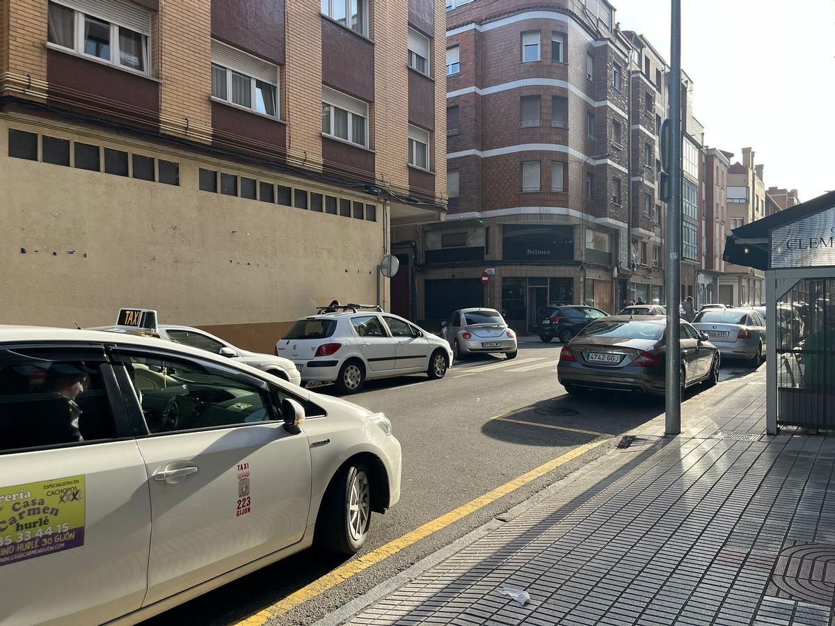 La calle San Nicolás, esta tarde