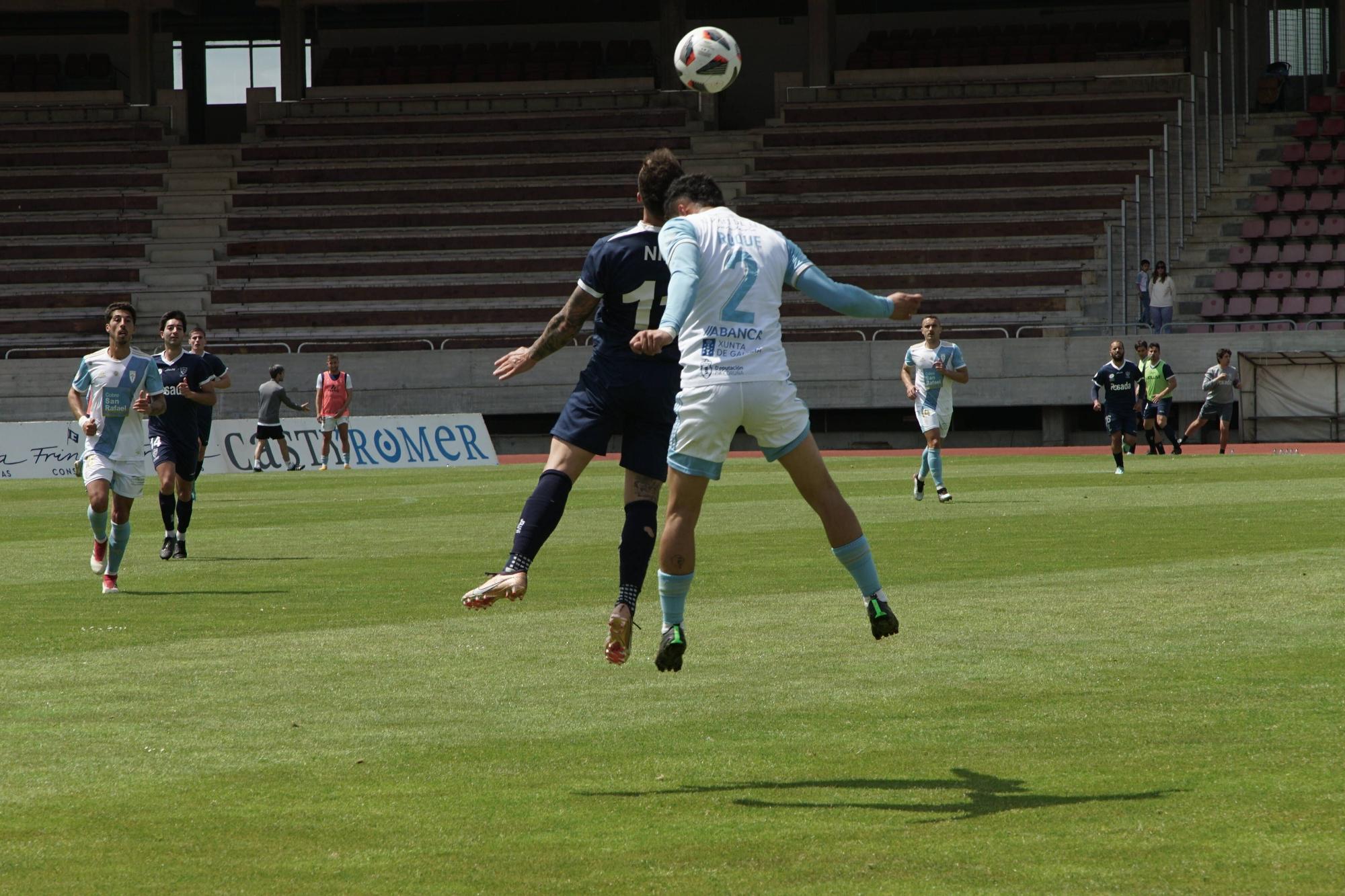 SD Compostela vs Marino de Luanco: las imágenes del partido