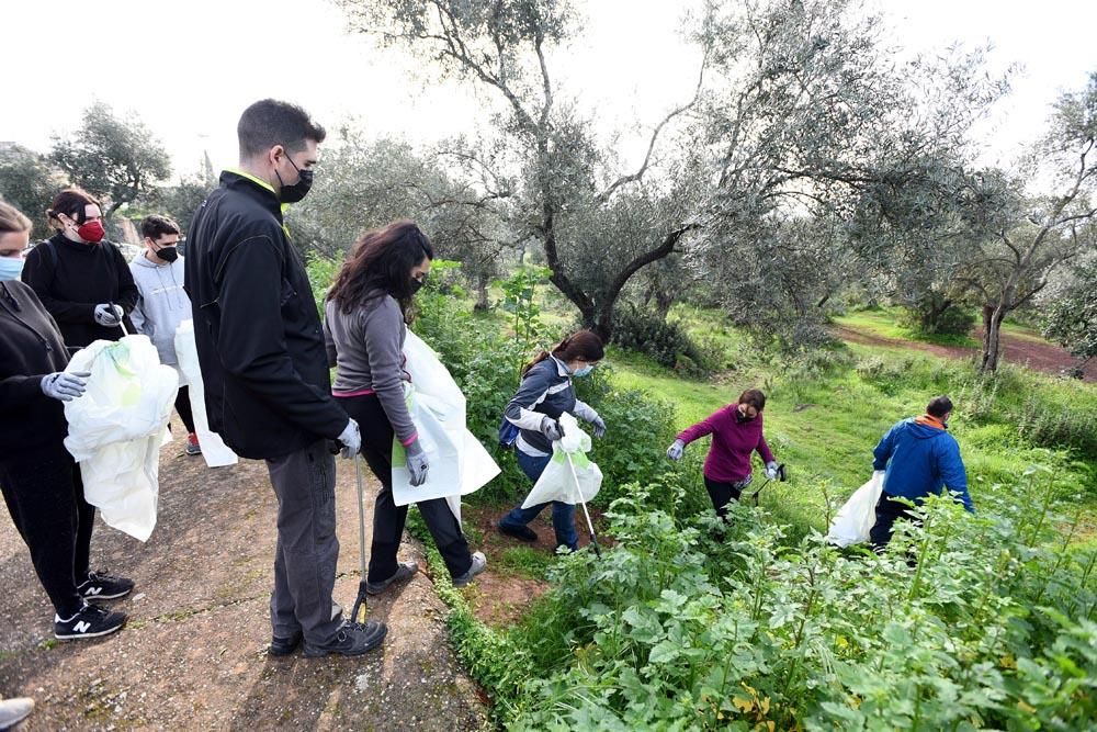 Patrullas medioambientales de voluntarios y Sadeco limpian el Patriarca