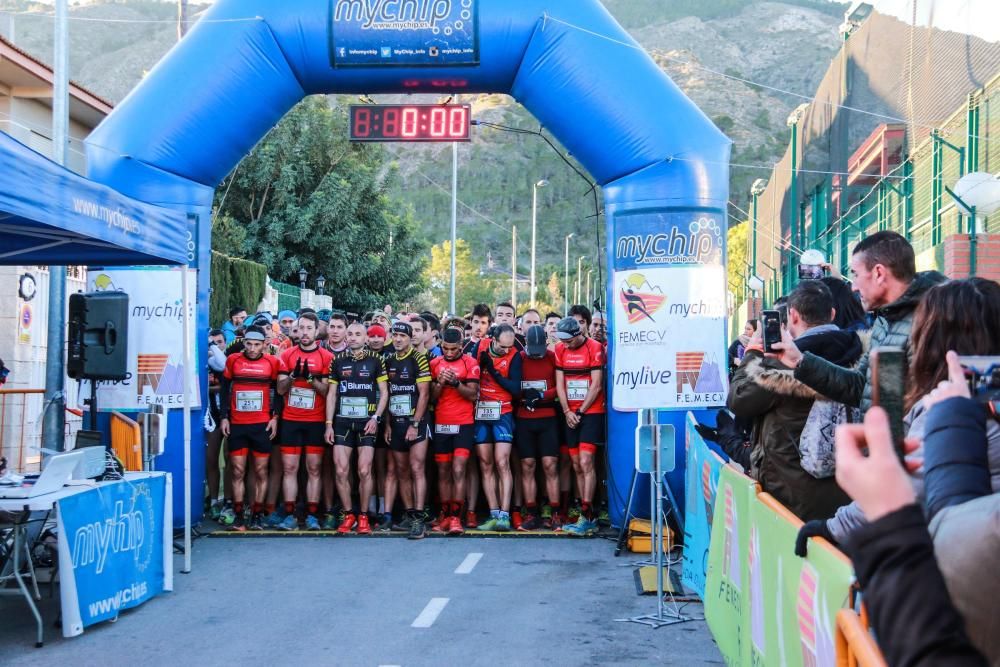 Más de 300 corredores participaron en el I Trail de la Sierra de Orihuela