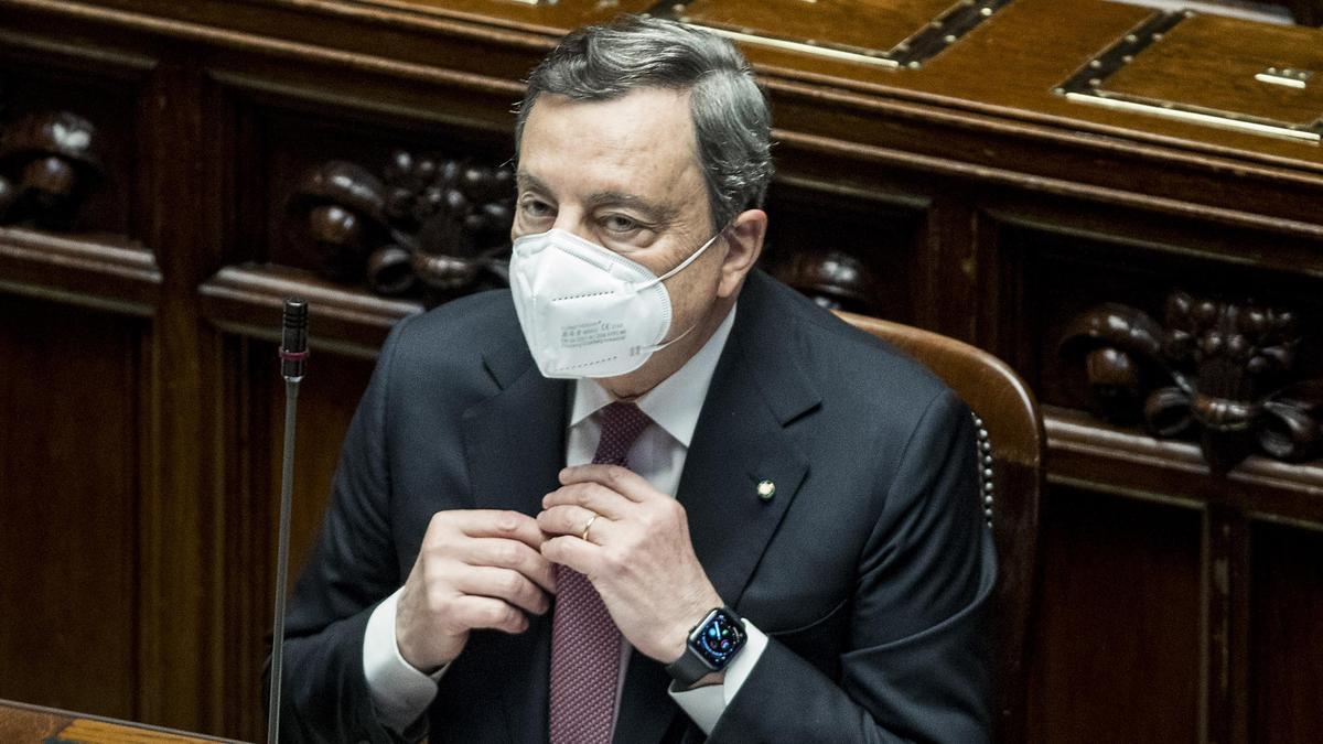 El primer ministro italiano, Mario Draghi.