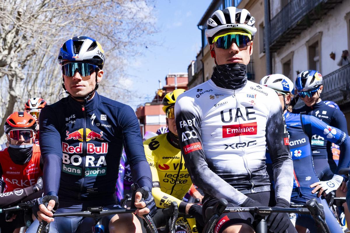 Juan Ayuso y Primoz Roglic se juegan hoy la Volta
