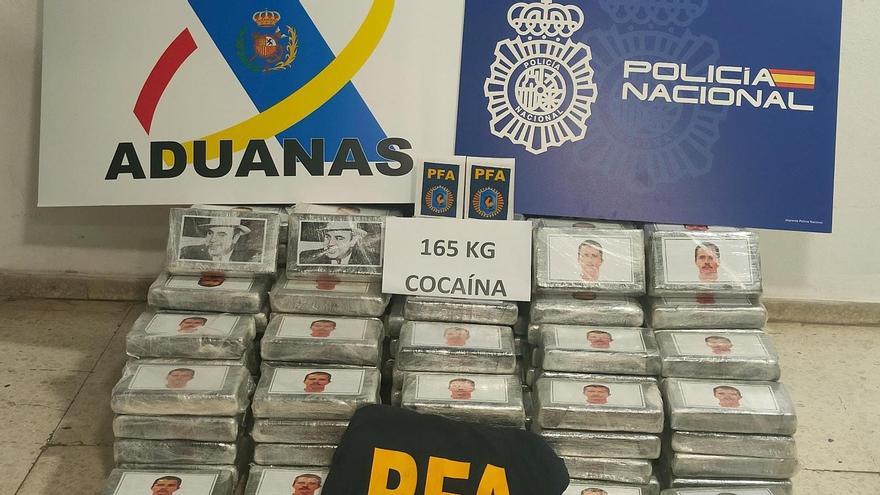 Interceptan un contenedor con 165 kilos de cocaína en el puerto de Santa Cruz de Tenerife