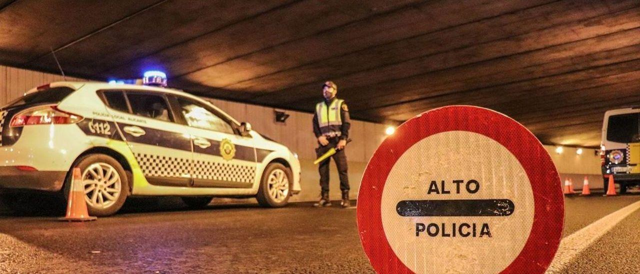 Policía Local de Alicante.