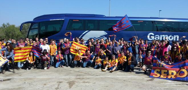 Peñas del Barça en Valencia