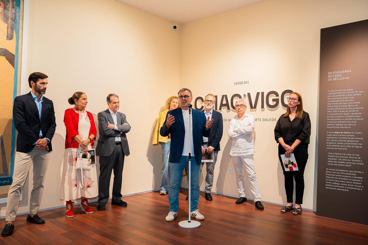 Vigo inaugura la Colección Municipal de Arte Galega con una selección de 69 «obras maestras» de pintura y escultura Vigo inaugura la Colección Municipal de Arte Galega con una selección de 69 «obras maestras» de pintura y escultura