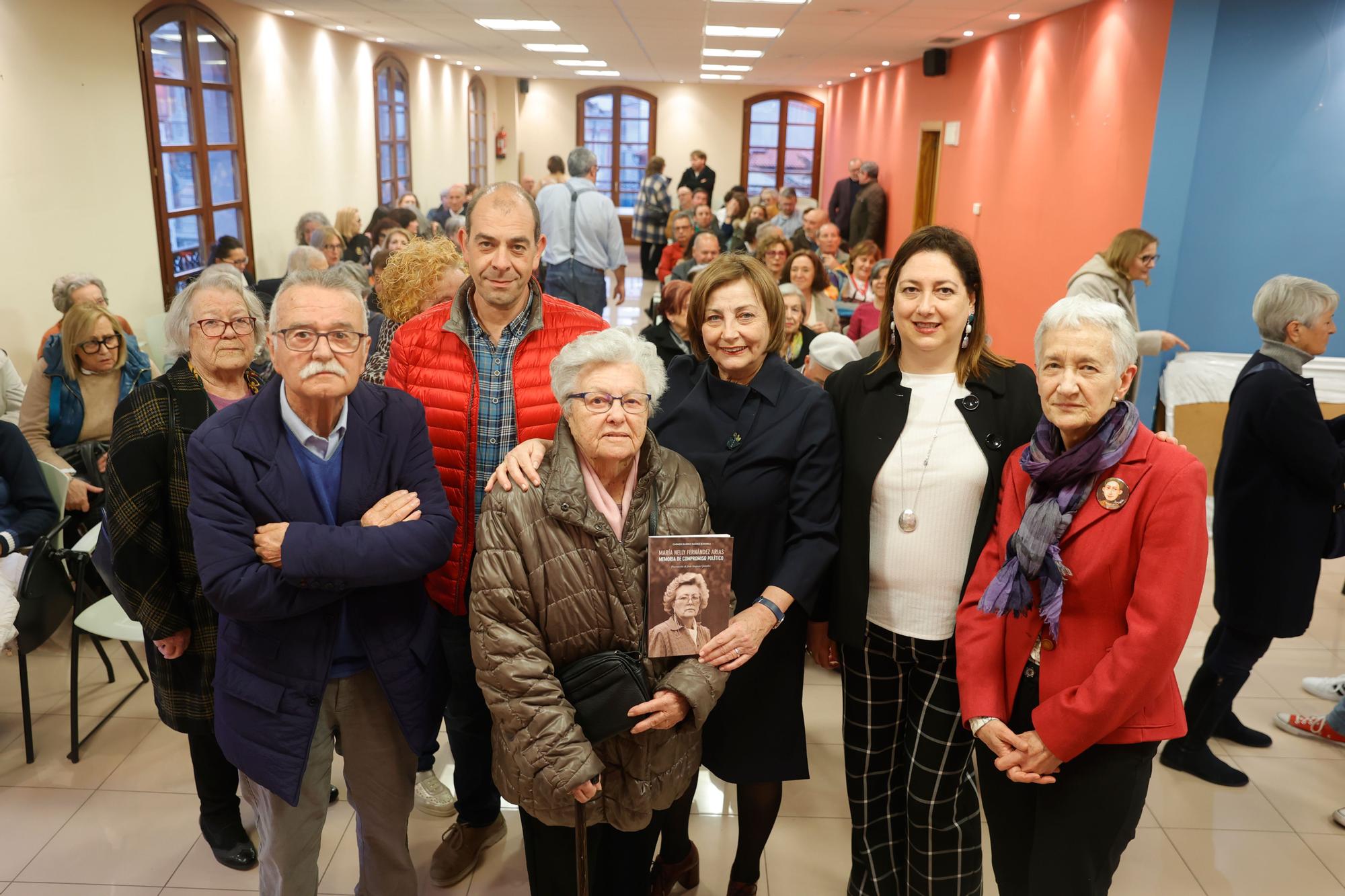 EN IMÁGENES: la presentación de la biografía de Nelly Fernández Arias