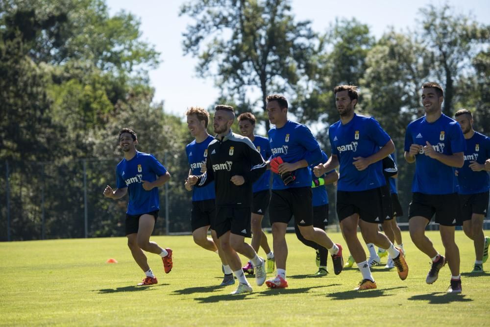 Entrenamiento del Real Oviedo