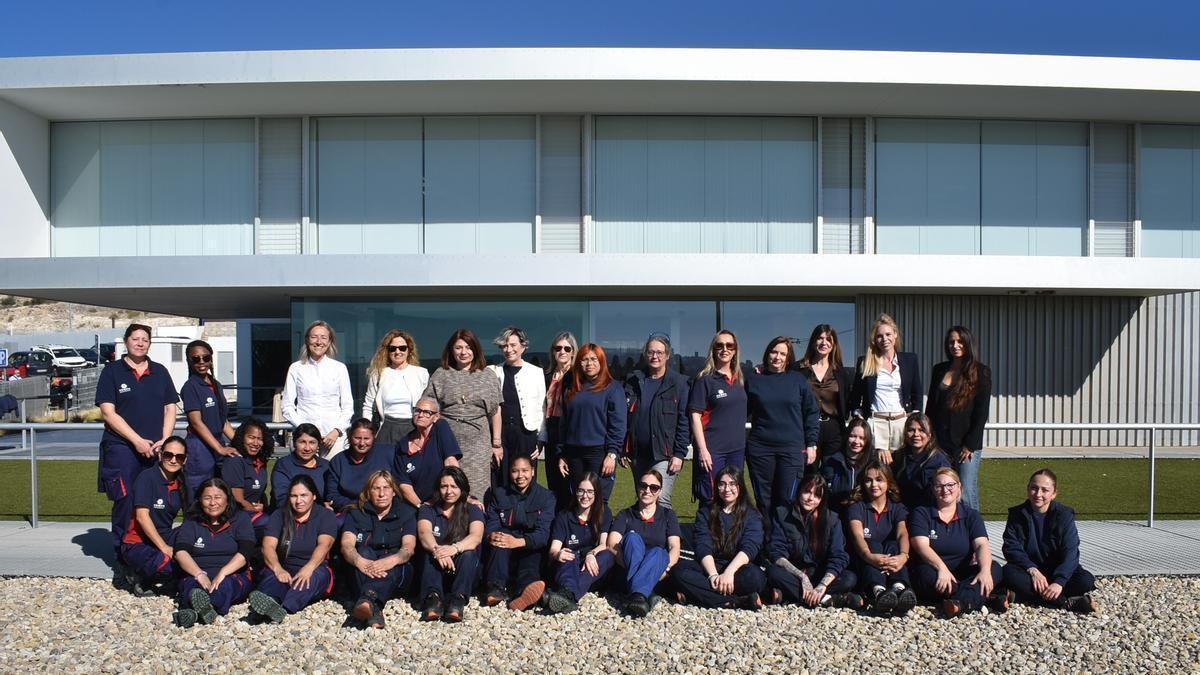 Las participantes en la jornada de Fempa.
