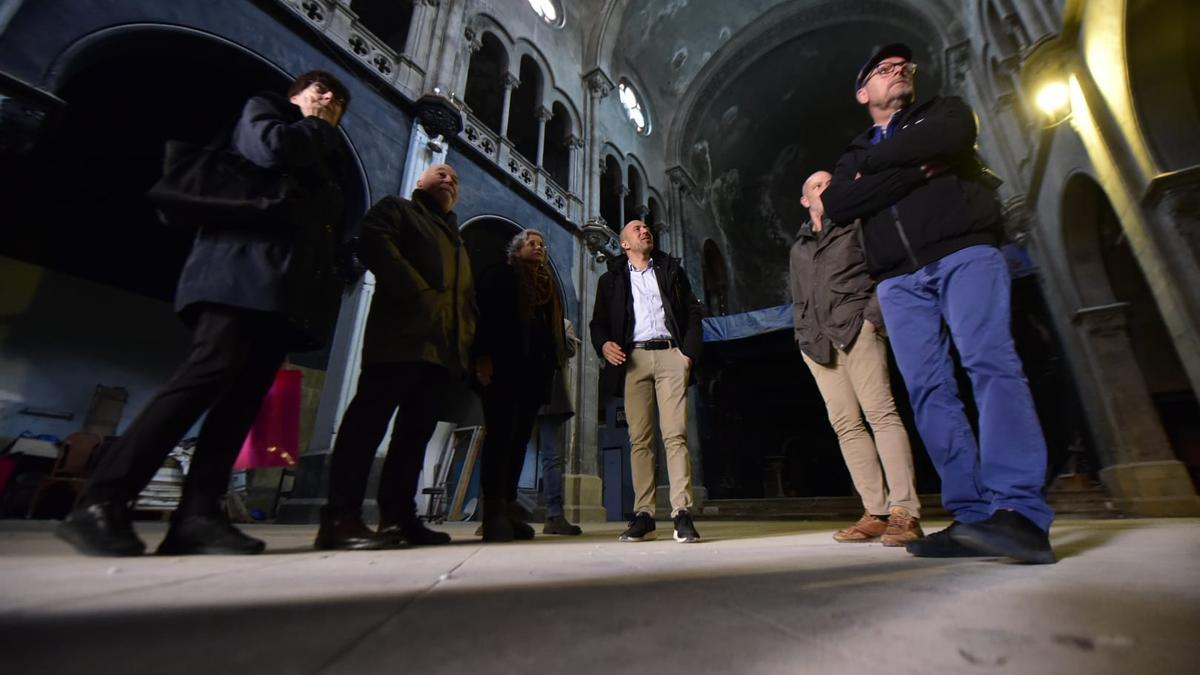 Visita a l'interior de l'Auditori de Sant Francesc