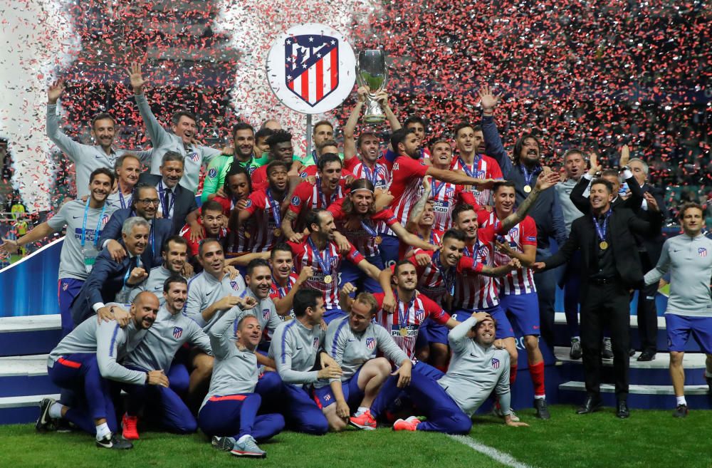 La final de Supercopa Madrid-Atlético, en imágenes