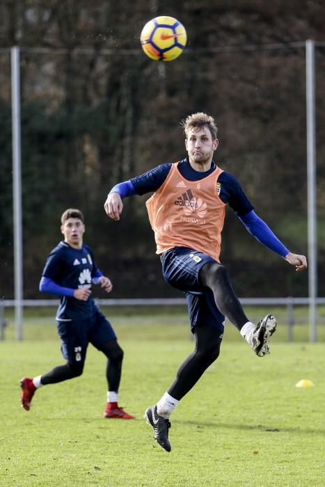 Entrenamiento del Real Oviedo