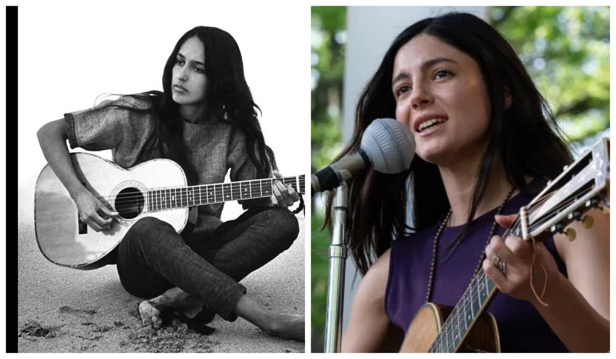 Joan Baez, interpretada por una sobresaliente Monica Barbaro.