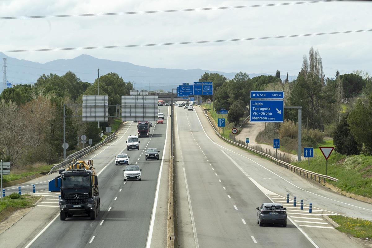 Tram conegut com la recta de Sallent de l'autovia C-16