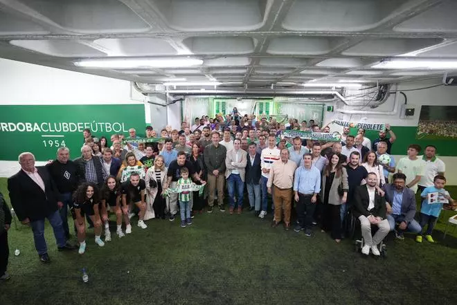 La presentación de la Federación de Peñas del Córdoba CF, en imágenes