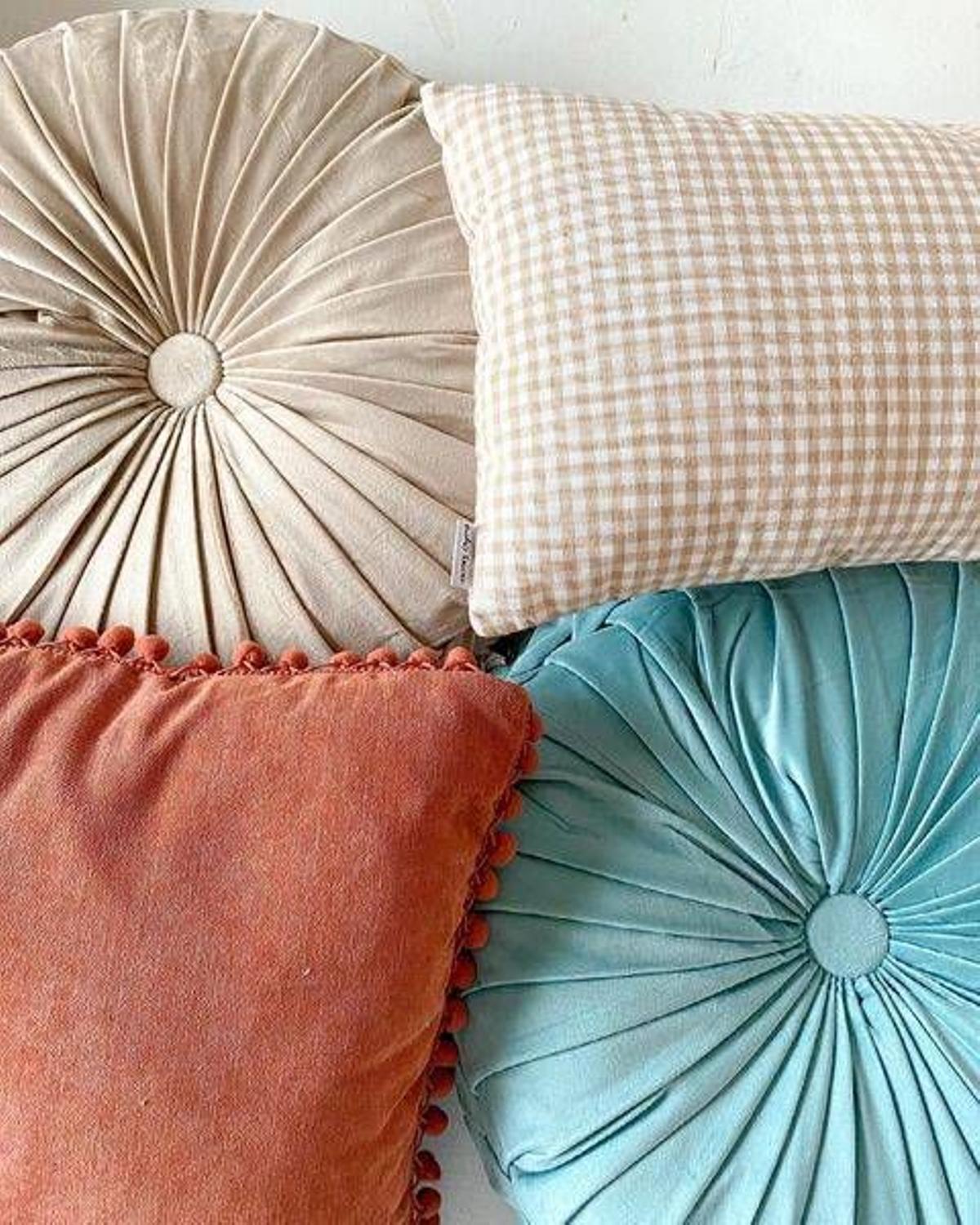 Unos cojines para cambiar por completo la decoración