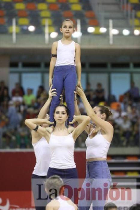 Clausura de las escuelas de Cartagena de gimnasia rítmica y estética de grupo