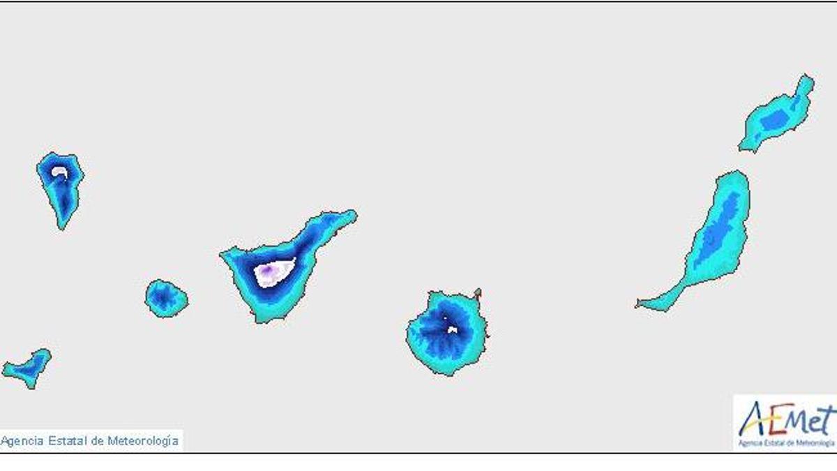 TIEMPO AEMET CANARIAS: Alerta por Dana en Canarias: esta es la previsión  del tiempo para el fin de semana