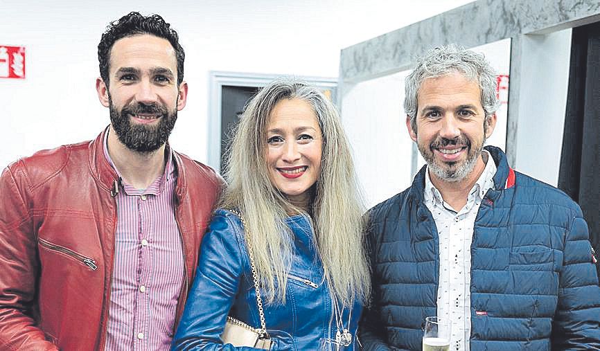 José Miguel Martínez, Luz Elena Bermúdez y Pedro Martínez.