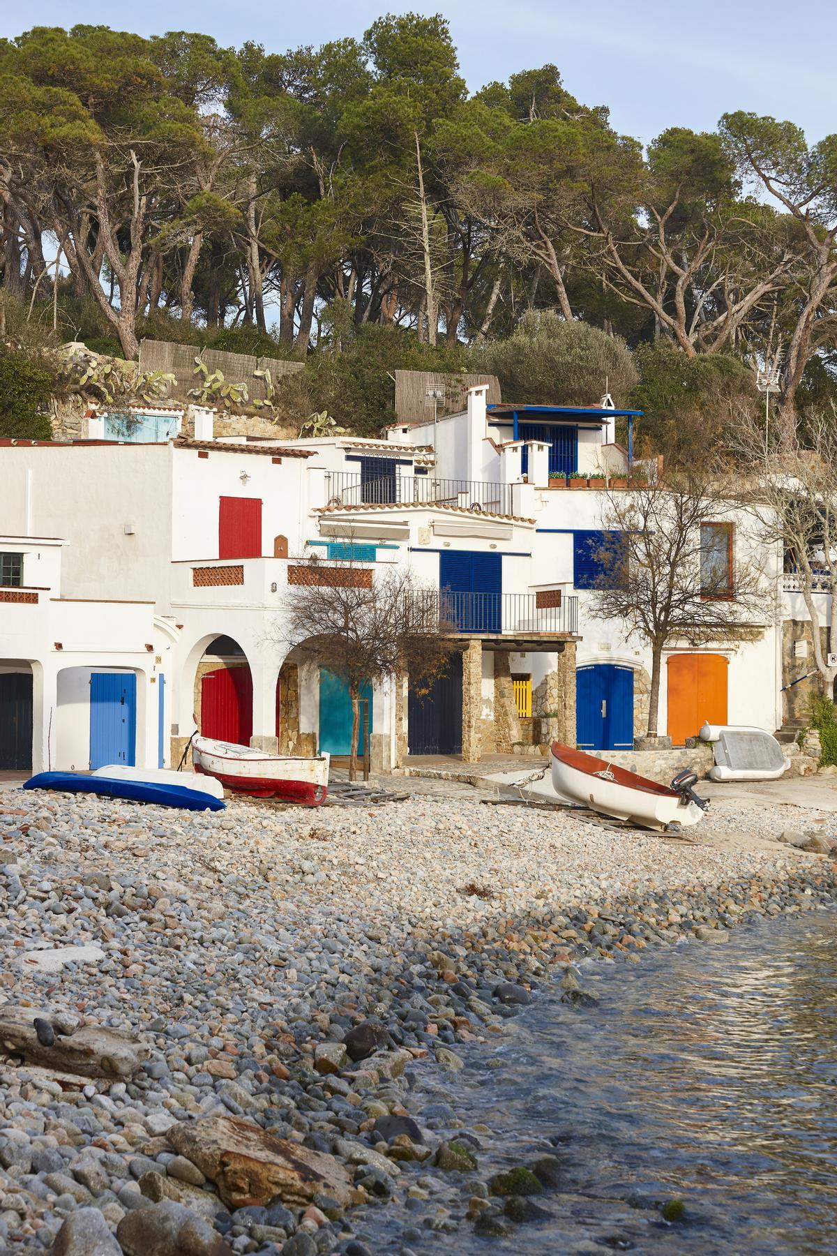 El pueblo pesquero de Palamós en Gerona