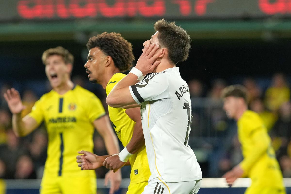 Villarreal - Real Madrid, en imágenes.