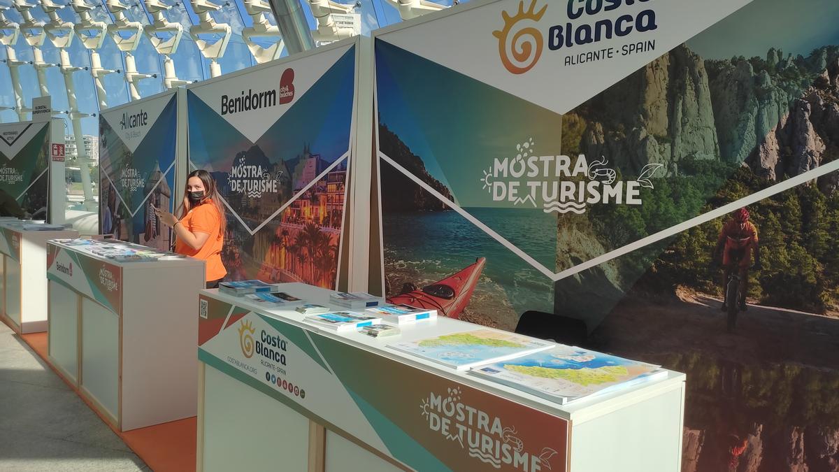 Stand de la Diputación en la III Mostra de Turisme