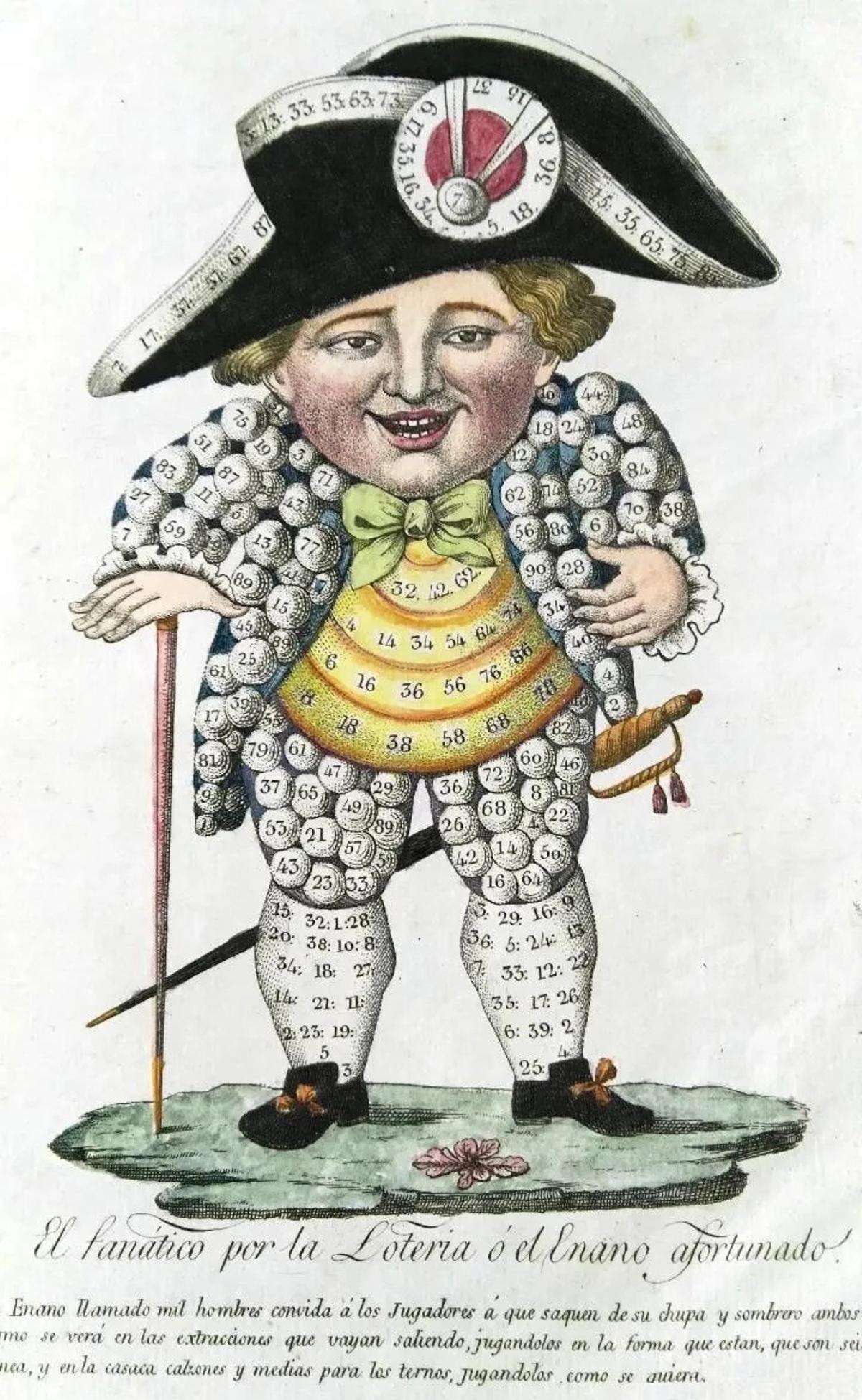 Anuncio del 'Enano afortunado'