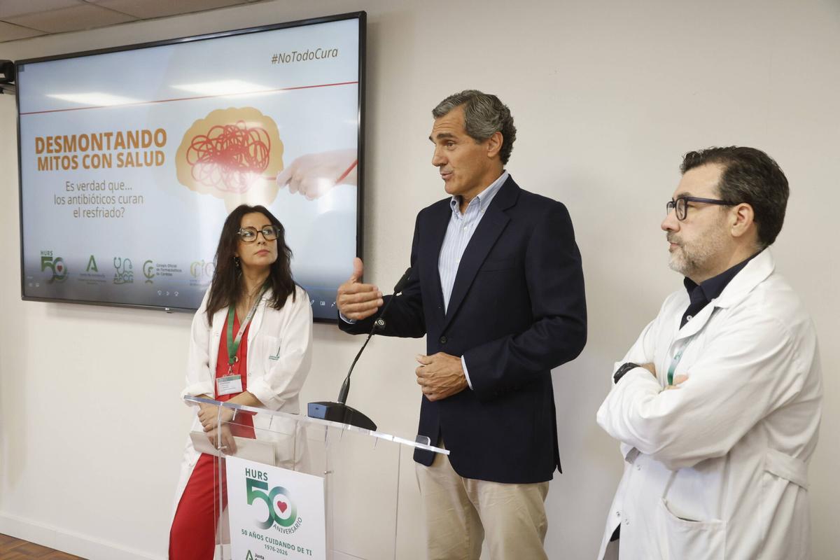 A.J.González Córdoba El Hospital Reina Sofía presenta la campaña *¿Es verdad que…? No todo cura*, dedicada a desmontar mitos sobre medicamentos