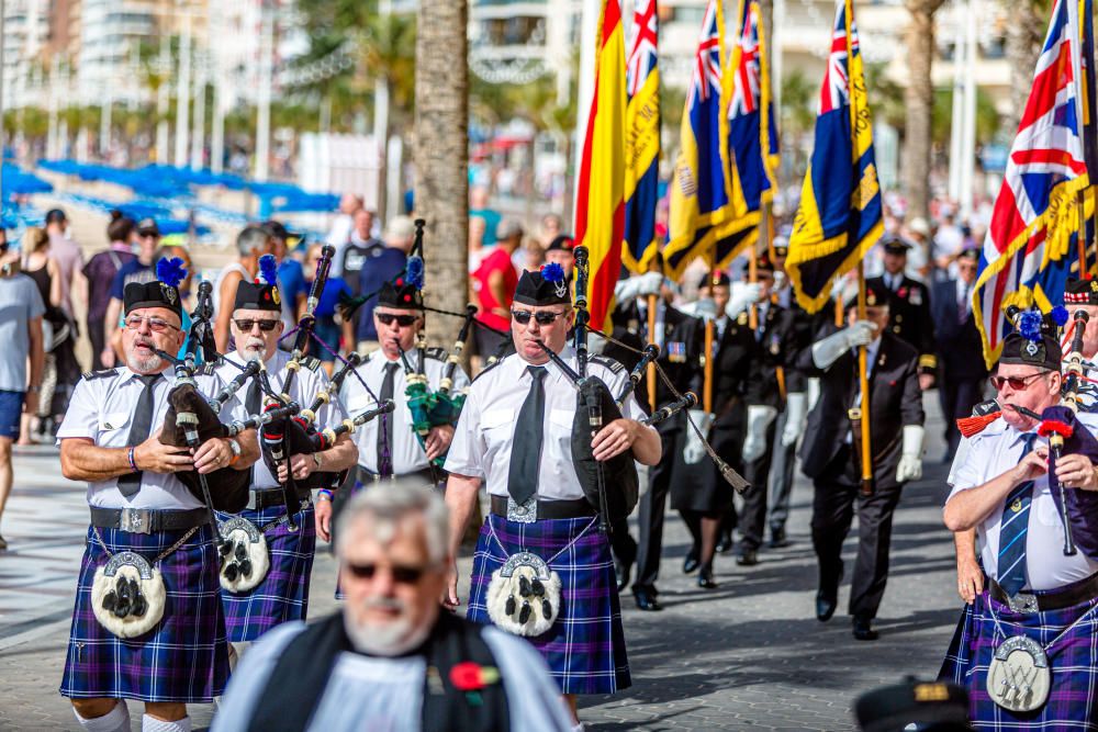 La Royal British Legion celebra un año más un desfile en honor a los soldados que murieron en la Primera Guerra Mundial