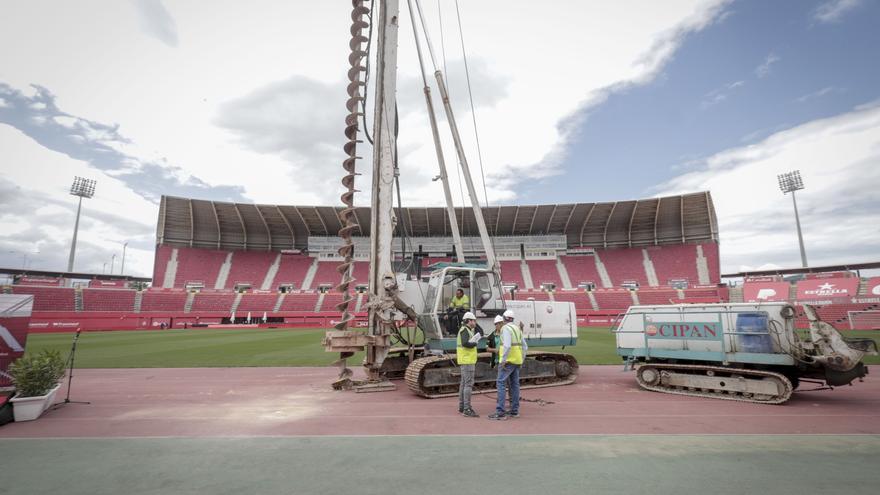 Presentación de las obras de remodelación del estadio de Son Moix