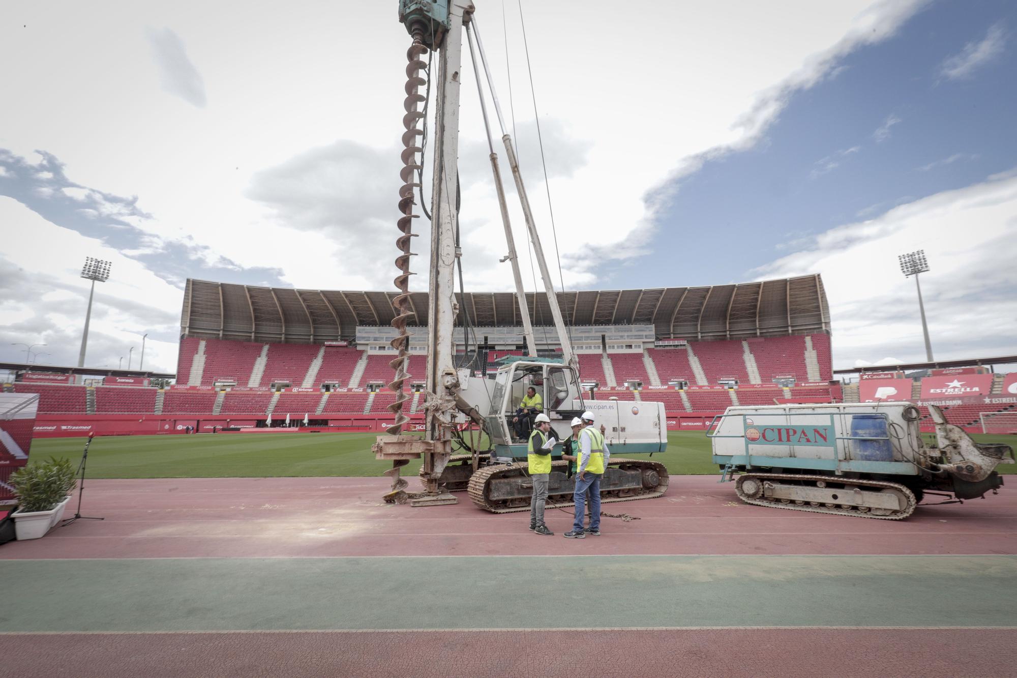 Presentación de las obras de remodelación del estadio de Son Moix