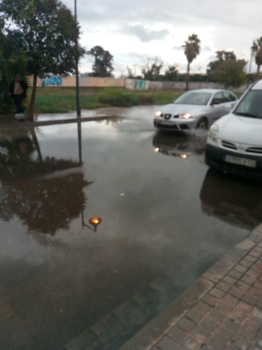 Consecuencias de la tromba de agua en Valencia