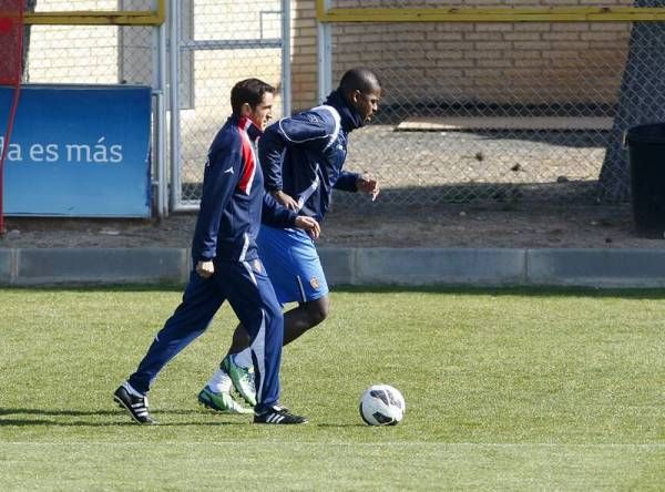 Fotogalería del entrenamiento del Real Zaragoza