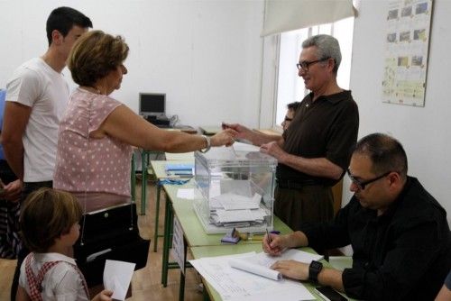 Jornada electoral europea en Murcia