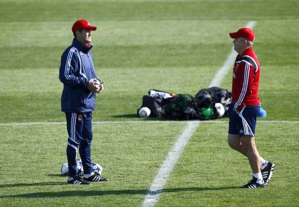 Entrenamiento del Real Zaragoza