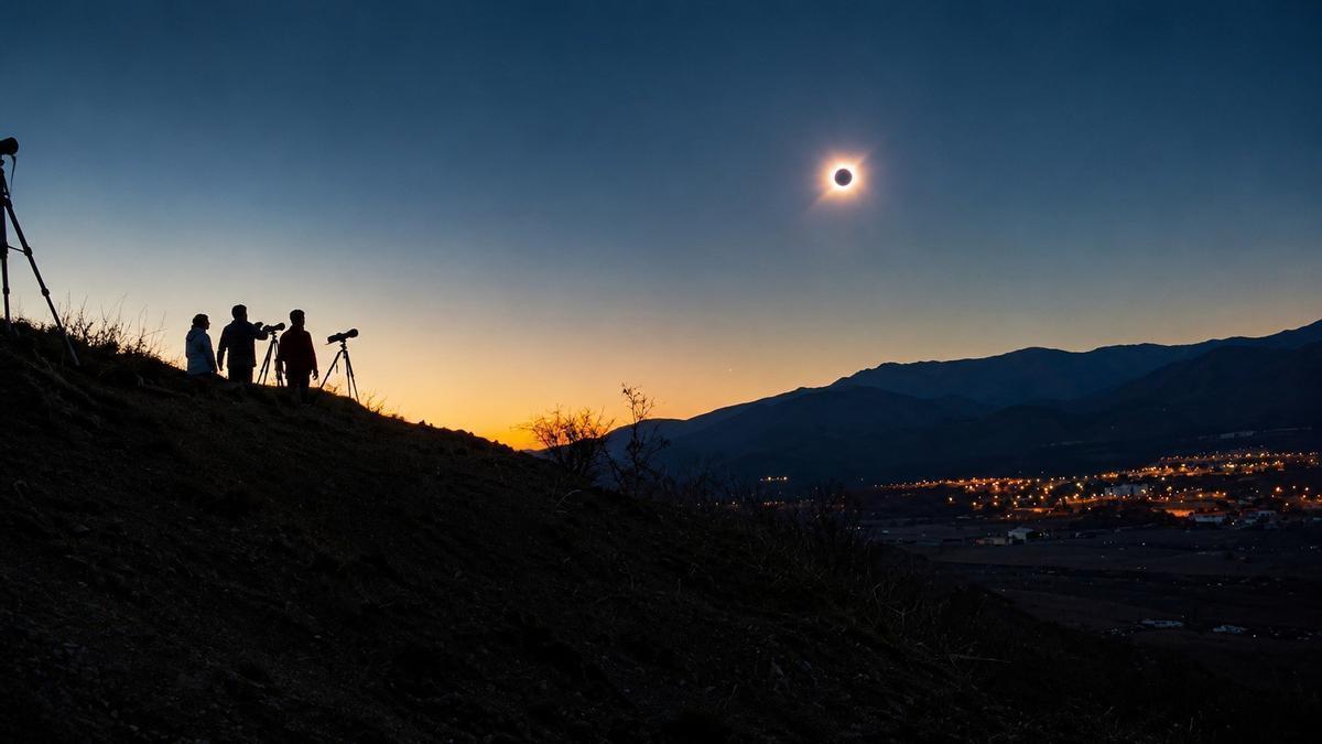 Un eclipsi, en una imatge d'arxiu.