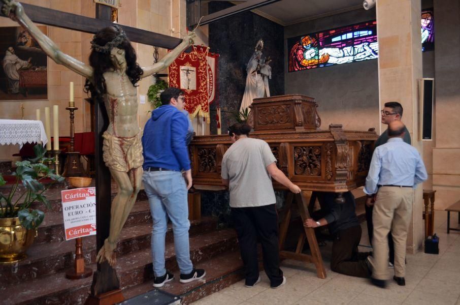 Semana Santa en Benavente: Preparativos cofradías