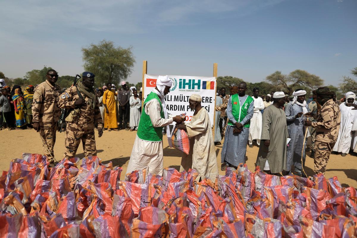 Refugiados sudaneses buscan asilo en El Chad