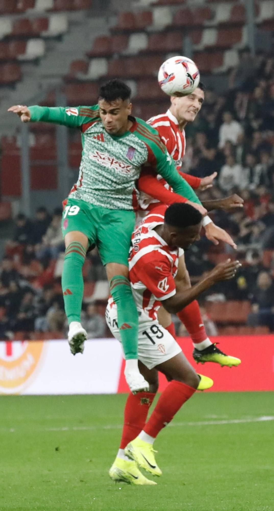 Así fue el partido Sporting-Granada, en imágenes