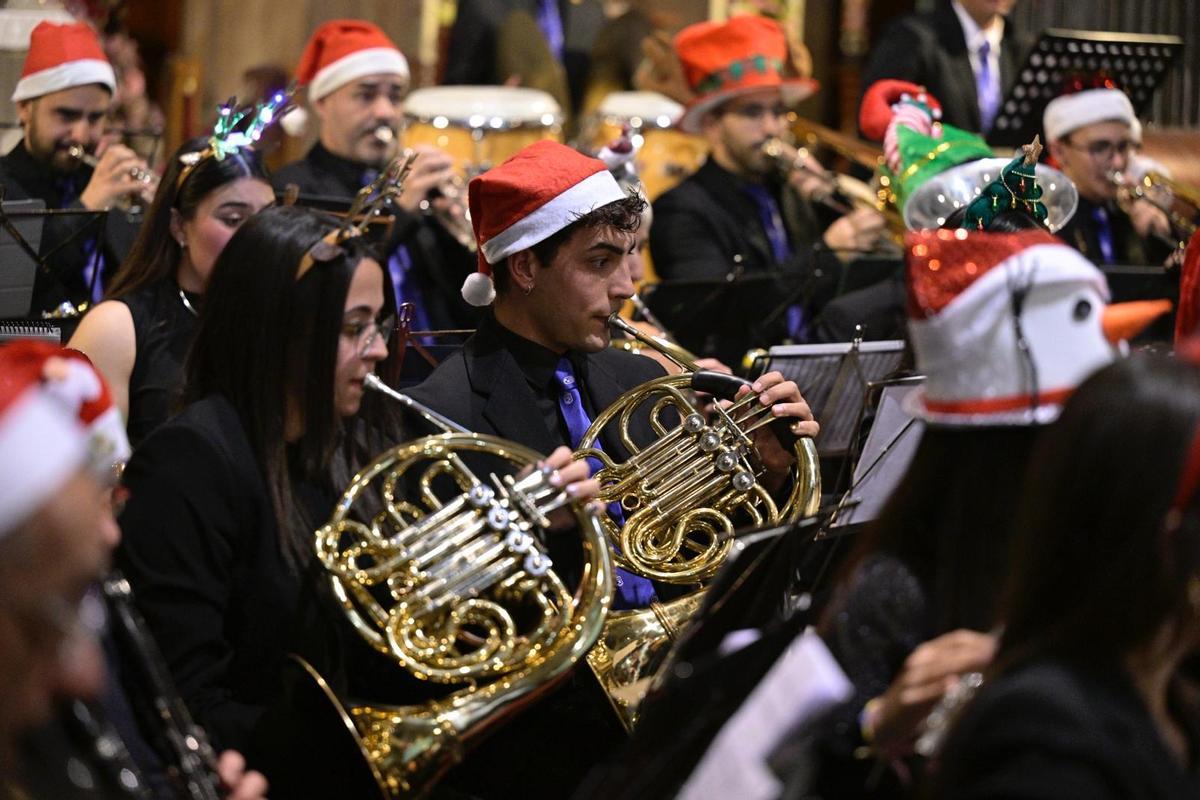 Gáldar se rinde a la música en su Concierto Extraordinario de Navidad