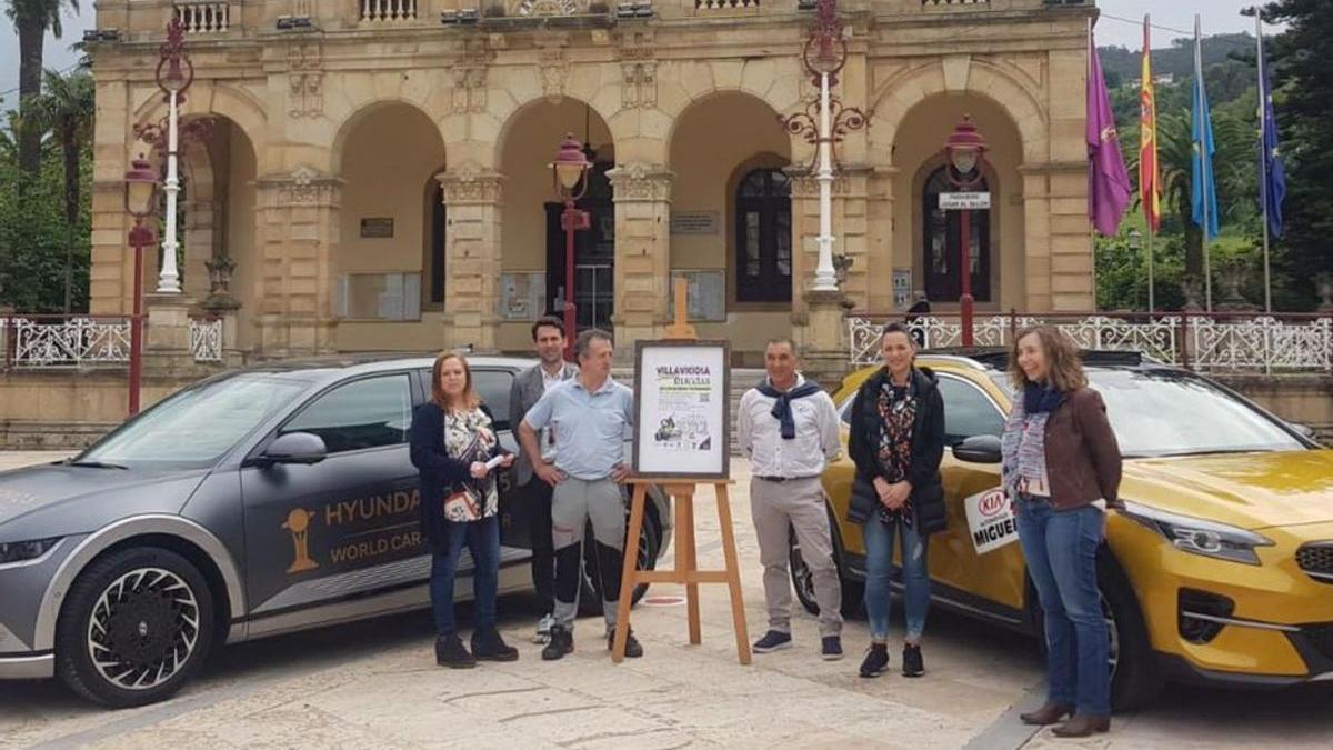 La presentación del evento, ayer, en Villaviciosa. | V. Alonso