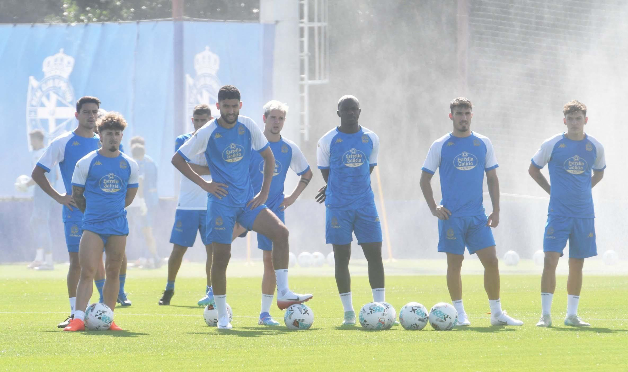 Primer entrenamiento bajo las órdenes de Antonio Hidalgo