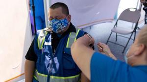 Vacunación en Los Angeles